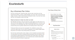 Desktop Screenshot of ecuriesdurfe.com